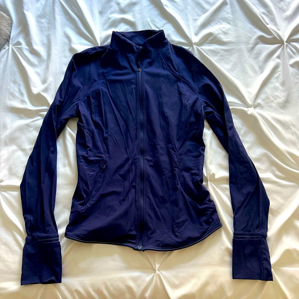 Lulu Lemon Women’s Define Jacket. Navy Size 8